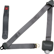 Load image into Gallery viewer, Seat Belt Retractable 3pt Gray
