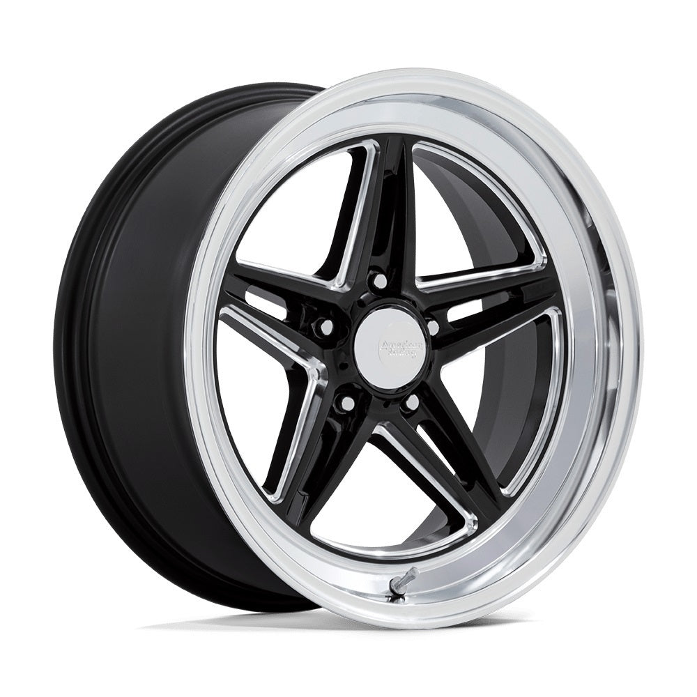 18x10 Goove Wheel 5x4.75 Bolt Circle Gloss Black