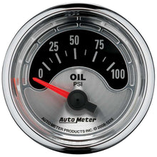 Load image into Gallery viewer, 2-1/16 A/M Oil Pressure Gauge 0-100psi