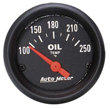 Load image into Gallery viewer, 2-1/16in Z-Series Oil Temp Gauge 100-250