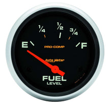 Load image into Gallery viewer, 2-5/8in Pro-Comp Fuel Level Gauge