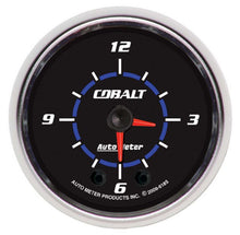 Load image into Gallery viewer, 2-1/16 Cobalt Hi-Def Clock