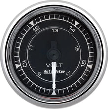 Load image into Gallery viewer, 2/16 Chrono Chrome Gauge Voltmeter 18-Volt
