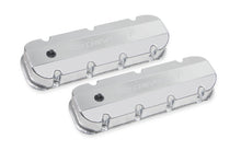 Load image into Gallery viewer, BBC Billet Rail Fab. Alm Valve Covers w/.125 Hole