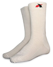 Load image into Gallery viewer, SOCKS NOMEX SFI3.3 LARGE WHITE