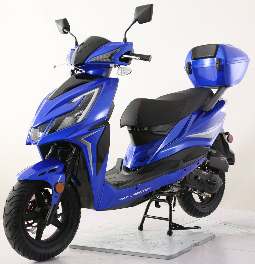 TrailMaster Trophy 150cc Street Scooter, Ships Fully Assembled