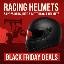 Racing Helmets – SA2025 Drag, Dirt & Motorcycle Helmets (Black Friday Deals)