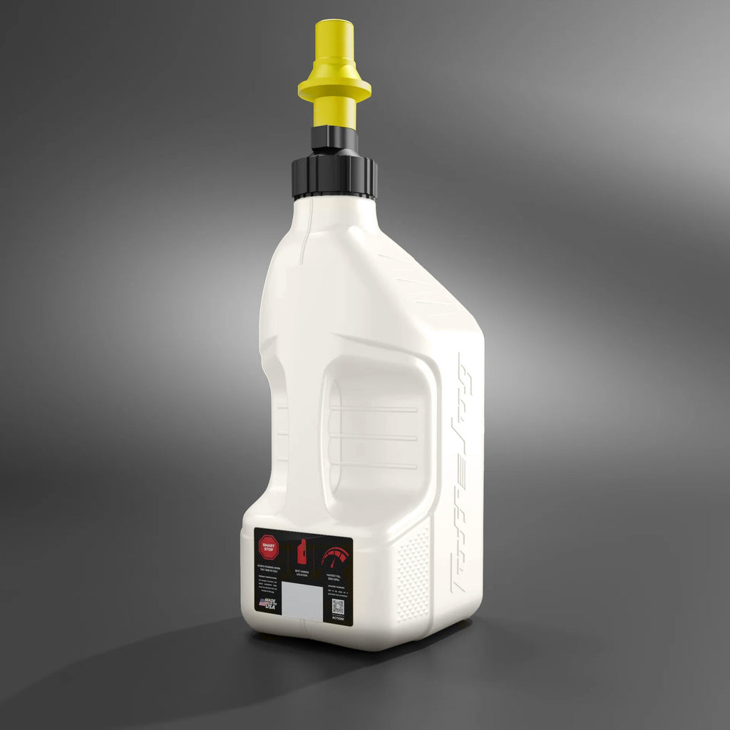 Tuff Jug 2.5 Gallon Auto-Stop Utility Jug - Spill-Free Fast Fill Container