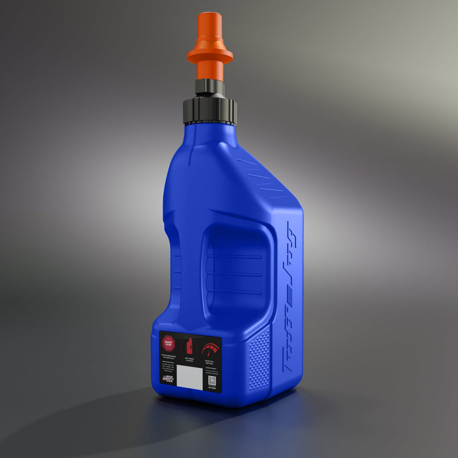 Tuff Jug 2.5 Gallon Auto-Stop Utility Jug - Spill-Free Fast Fill Container
