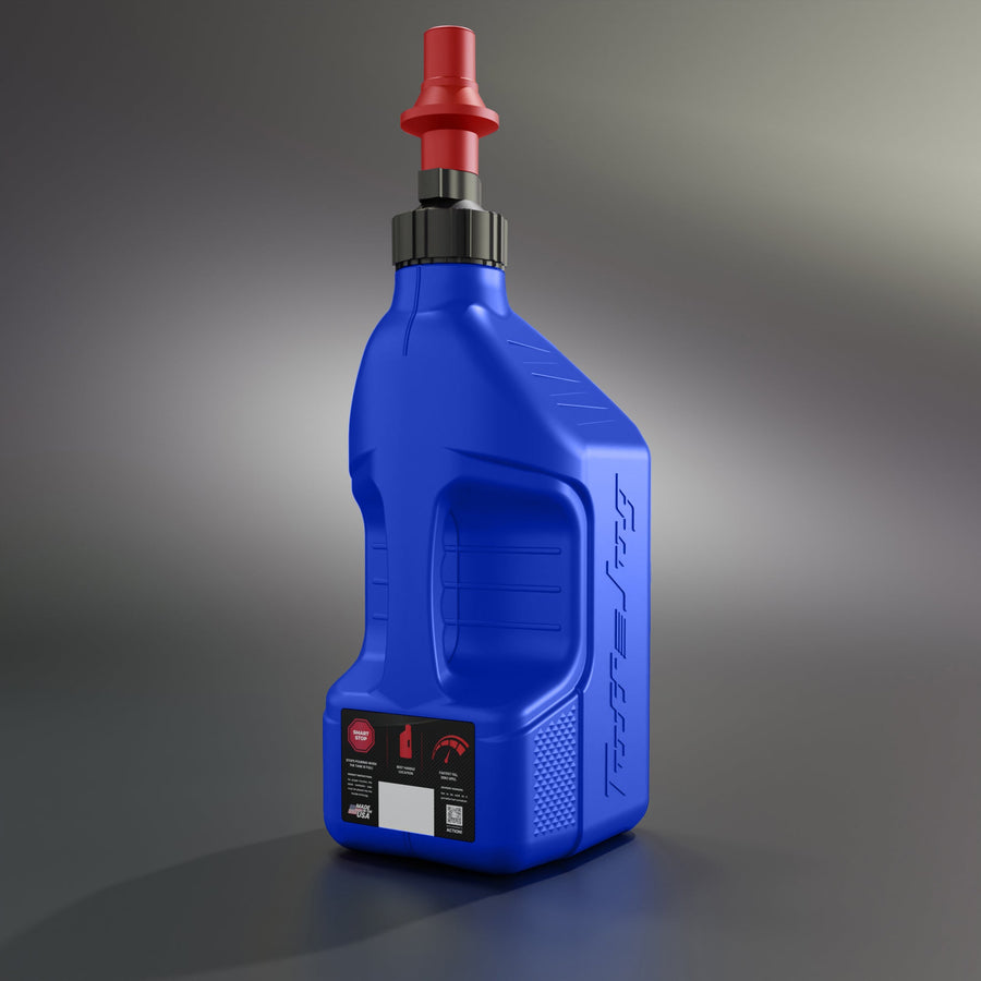 Tuff Jug 2.5 Gallon Auto-Stop Utility Jug - Spill-Free Fast Fill Container