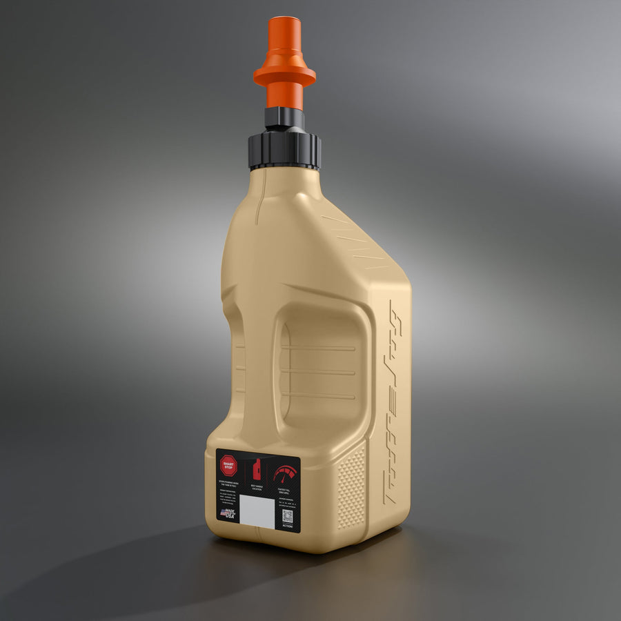 Tuff Jug 2.5 Gallon Auto-Stop Utility Jug - Spill-Free Fast Fill Container