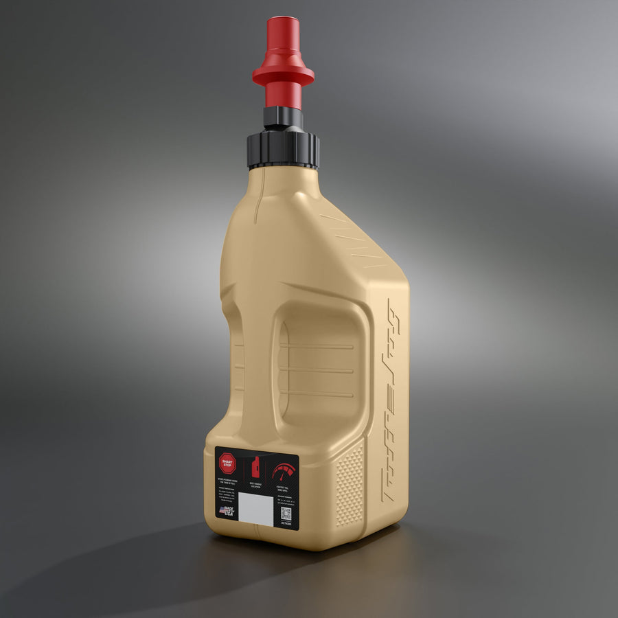 Tuff Jug 2.5 Gallon Auto-Stop Utility Jug - Spill-Free Fast Fill Container