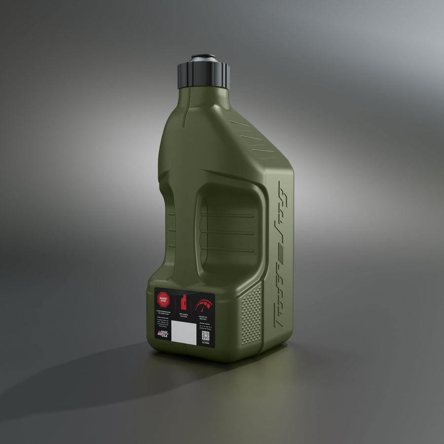 Tuff Jug 2.5 Gallon Auto-Stop Utility Jug - Spill-Free Fast Fill Container
