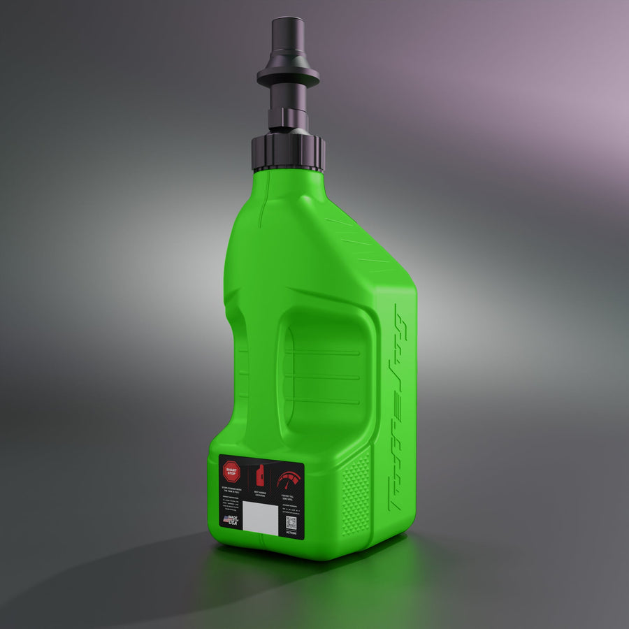Tuff Jug 2.5 Gallon Auto-Stop Utility Jug - Spill-Free Fast Fill Container
