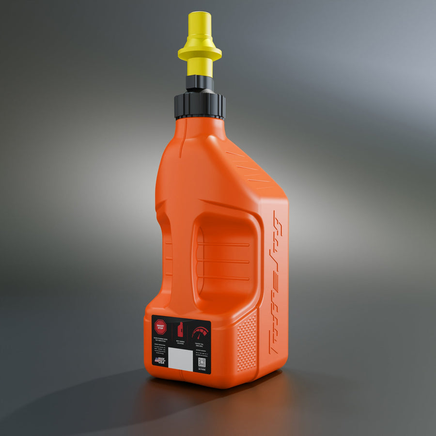 Tuff Jug 2.5 Gallon Auto-Stop Utility Jug - Spill-Free Fast Fill Container