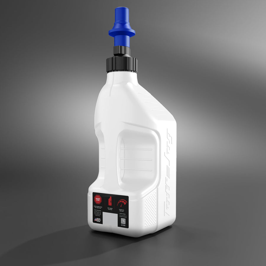 Tuff Jug 2.5 Gallon Auto-Stop Utility Jug - Spill-Free Fast Fill Container