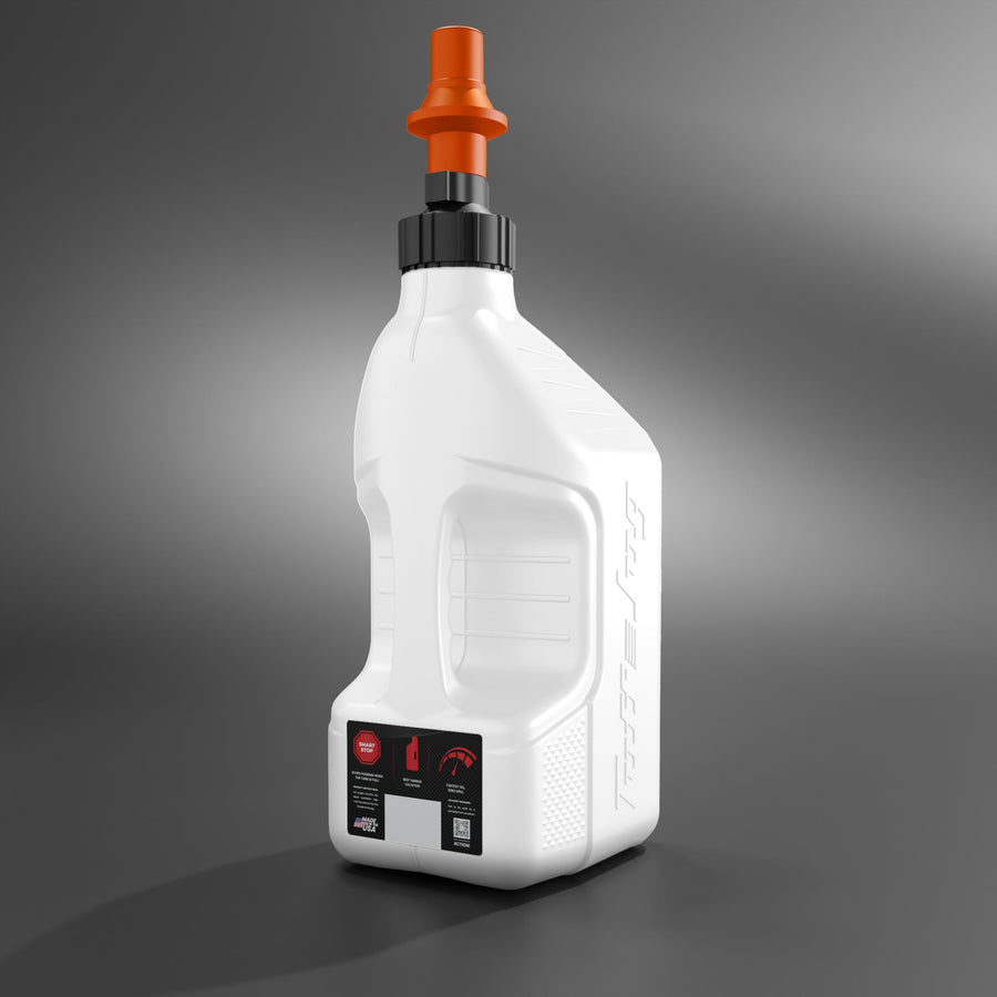 Tuff Jug 2.5 Gallon Auto-Stop Utility Jug - Spill-Free Fast Fill Container