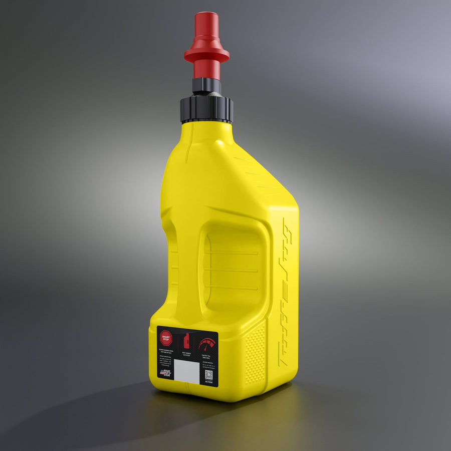 Tuff Jug 2.5 Gallon Auto-Stop Utility Jug - Spill-Free Fast Fill Container
