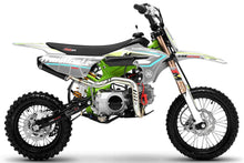 TrailMaster MK110ES Pro Series Dirt Bike, BOSCH EFI, 4-Speed Automatic, Electric Start, Dual Disc Brakes, (14/12) Wheels