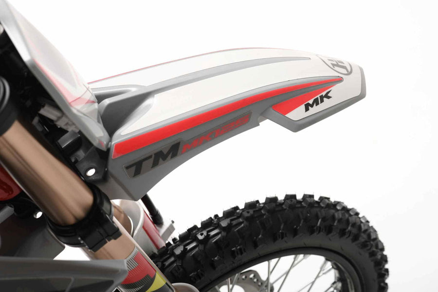 TrailMaster MK110ES Pro Series Dirt Bike, BOSCH EFI, 4-Speed Automatic, Electric Start, Dual Disc Brakes, (14/12) Wheels