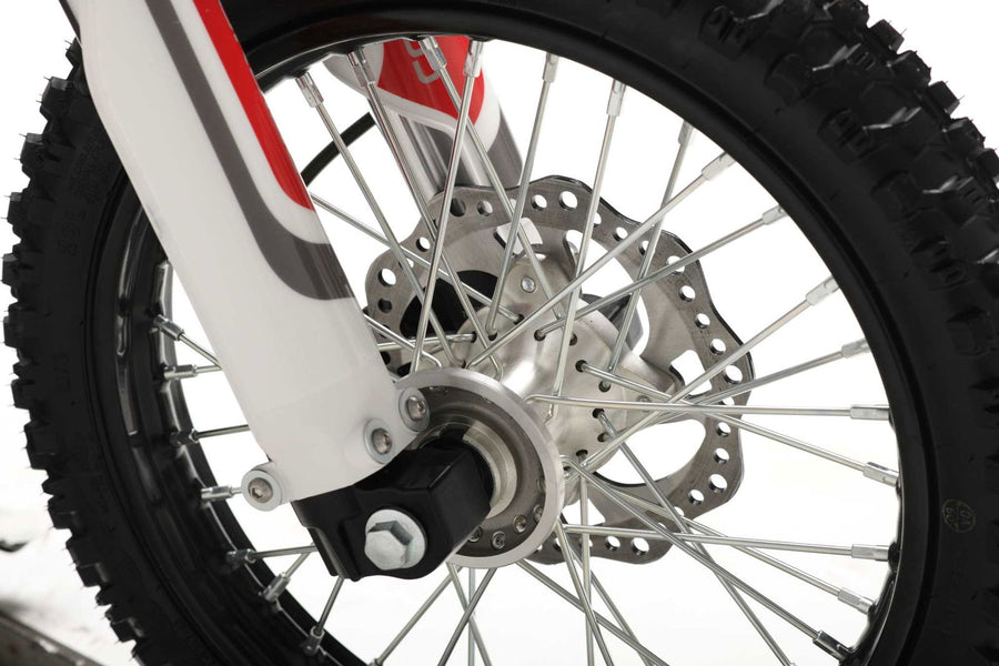TrailMaster MK110ES Pro Series Dirt Bike, BOSCH EFI, 4-Speed Automatic, Electric Start, Dual Disc Brakes, (14/12) Wheels