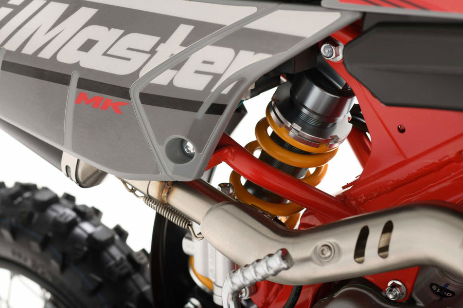 TrailMaster MK110ES Pro Series Dirt Bike, BOSCH EFI, 4-Speed Automatic, Electric Start, Dual Disc Brakes, (14/12) Wheels
