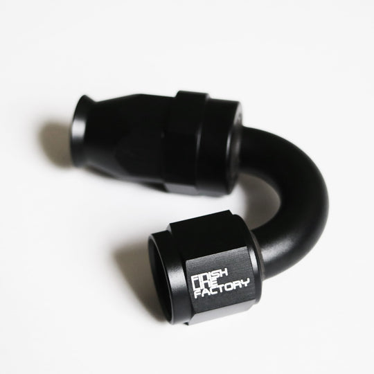 150 degree ptfe hose end