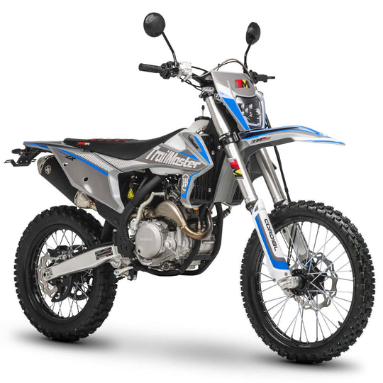TrailMaster LX300 Dual Sport Dirt Bike, NC300 EFI Racing Engine, Liquid-Cooled, 6-Speed Manual, Dual Disc Brakes, Electric Start with Kick backup, Wheels (21/18)