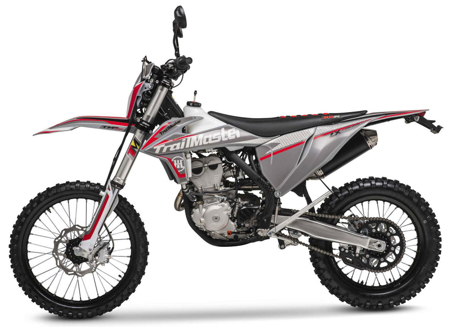 TrailMaster LX300 Dual Sport Dirt Bike, NC300 EFI Racing Engine, Liquid-Cooled, 6-Speed Manual, Dual Disc Brakes, Electric Start with Kick backup, Wheels (21/18)