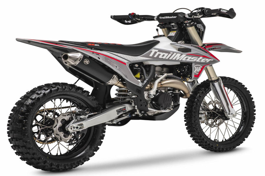 TrailMaster LX300-Pro Dirt Bike, NC300 EFI Racing Engine, Liquid-Cooled, 6-Speed Manual, Dual Disc Brakes, Electric Start with Kick backup, Billet Wheels (21/18)