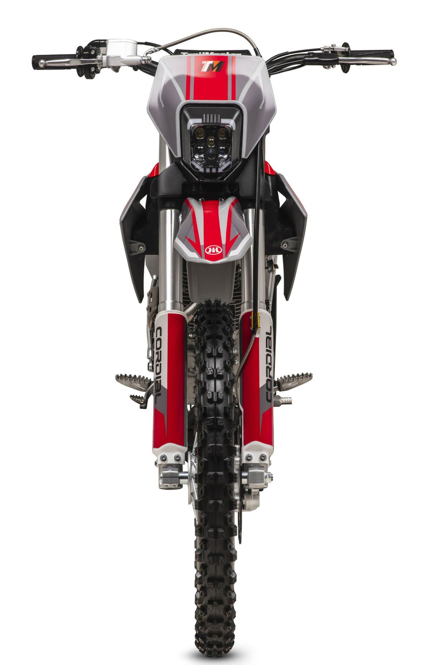 TrailMaster MX250 Dirt Bike, 5-Speed Manual, Electric Start, Dual Disc Brakes, (21/18) Wheels