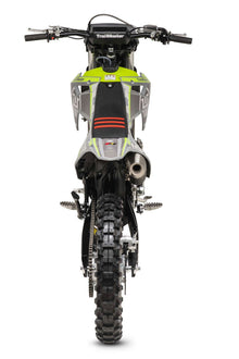 TrailMaster MX250 Dirt Bike, 5-Speed Manual, Electric Start, Dual Disc Brakes, (21/18) Wheels