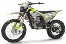 TrailMaster MX250-Pro Dirt Bike, 5-Speed Manual, Dual Disc Brakes, Electric Start (21/18) Wheels