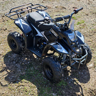 MotoTec Rex 110cc 4-Stroke Kids ATV 4 Wheeler Black - Lee Motorsports