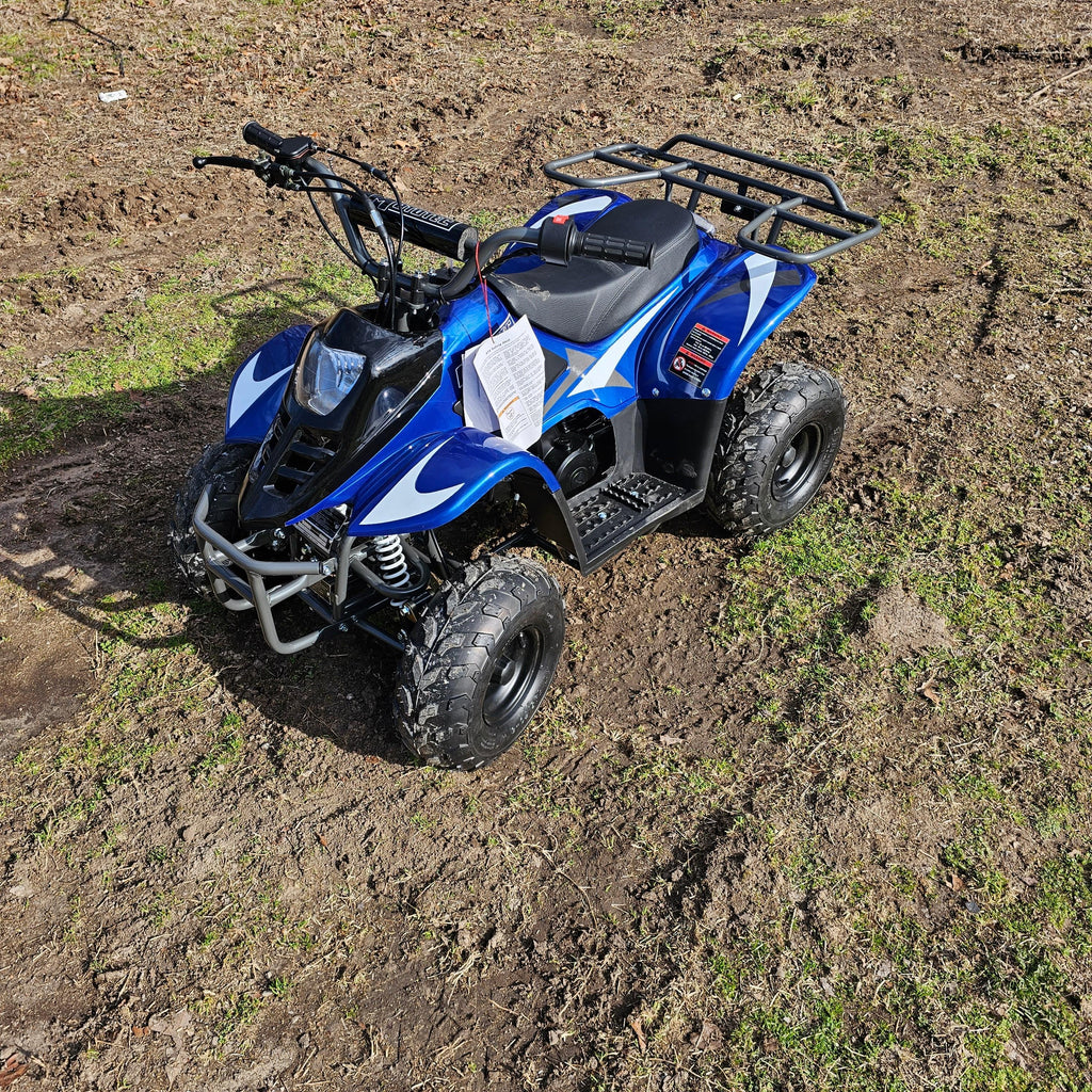 MotoTec Rex 110cc 4-Stroke Kids ATV 4 Wheelers