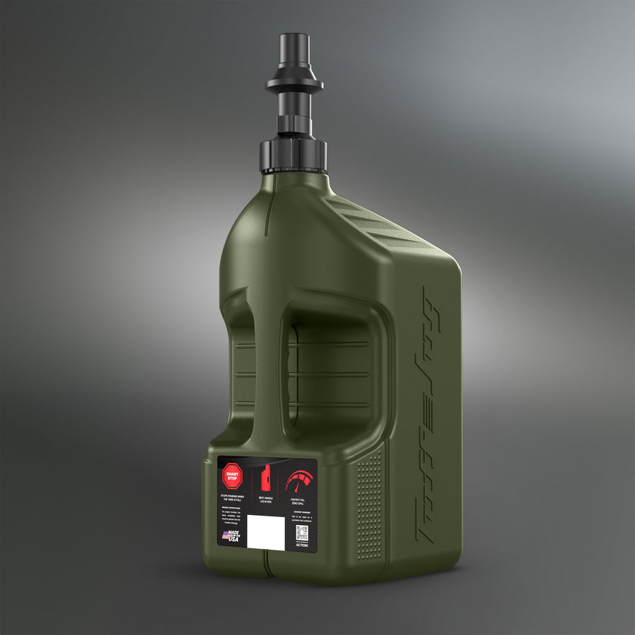 Tuff Jug 5 Gallon Auto-Stop Utility Jug | Fast Fill Racing & Utility Container