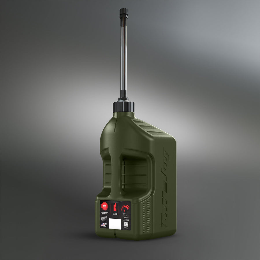 Tuff Jug 5 Gallon Auto-Stop Utility Jug | Fast Fill Racing & Utility Container