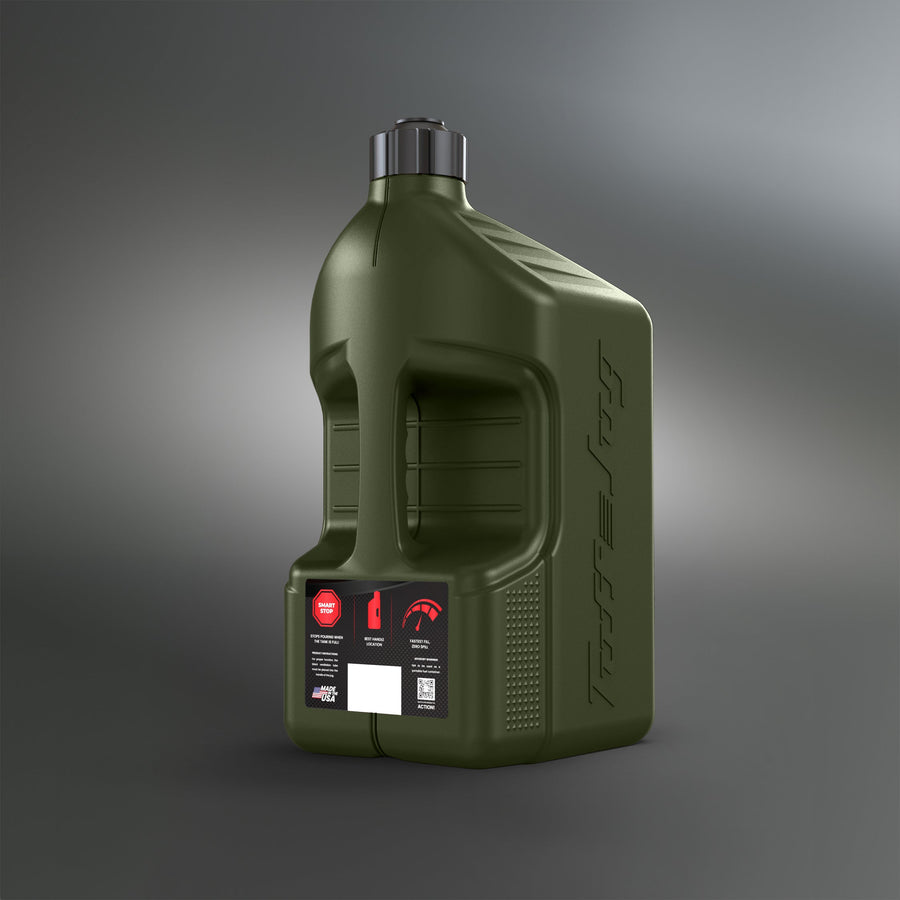 Tuff Jug 5 Gallon Auto-Stop Utility Jug | Fast Fill Racing & Utility Container