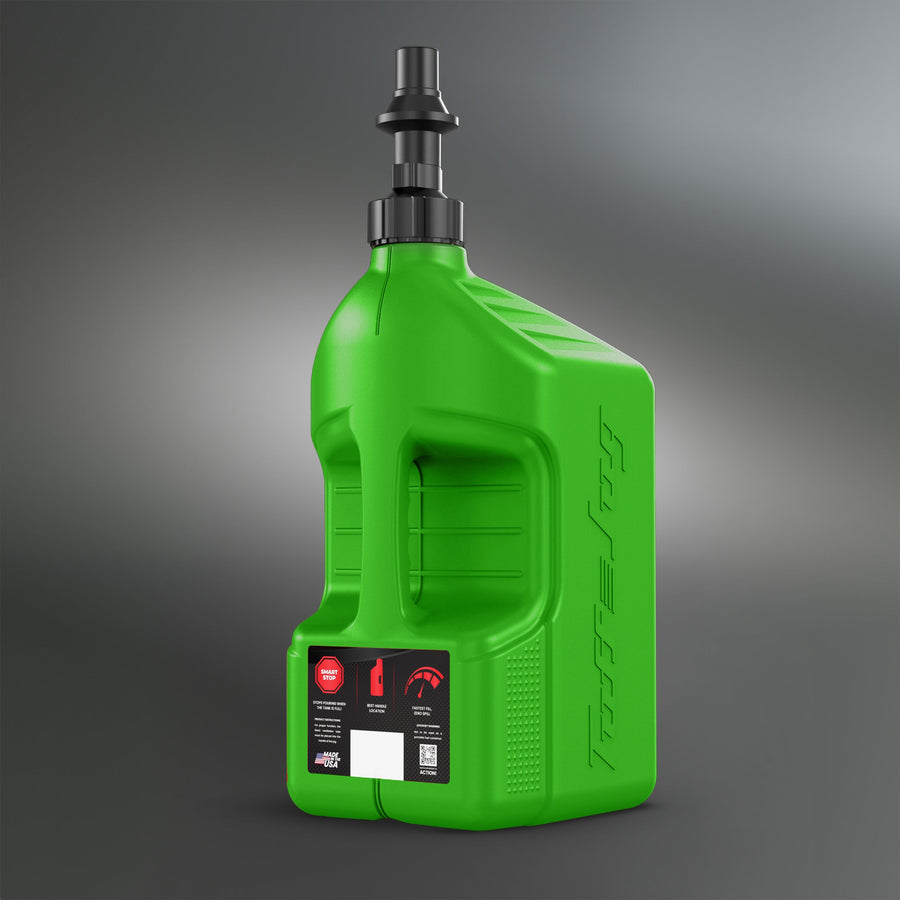 Tuff Jug 5 Gallon Auto-Stop Utility Jug | Fast Fill Racing & Utility Container
