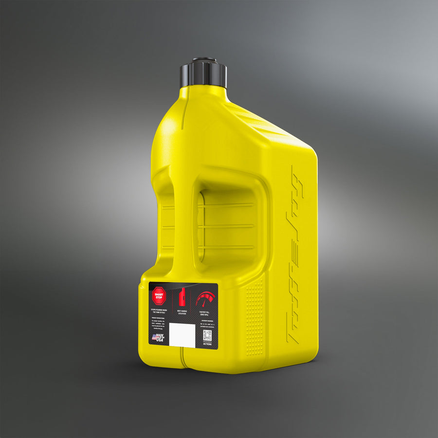 Tuff Jug 5 Gallon Auto-Stop Utility Jug | Fast Fill Racing & Utility Container