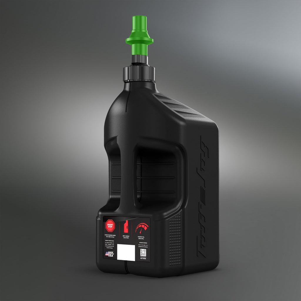 Tuff Jug 5 Gallon Auto-Stop Utility Jug | Fast Fill Racing & Utility Container