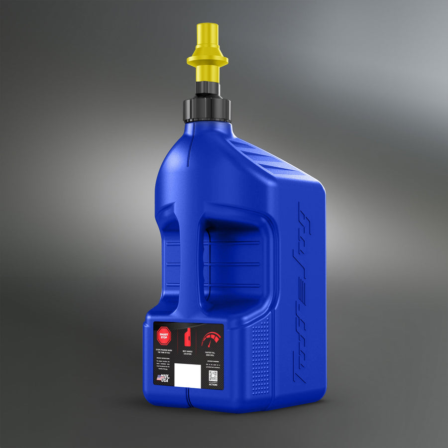 Tuff Jug 5 Gallon Auto-Stop Utility Jug | Fast Fill Racing & Utility Container