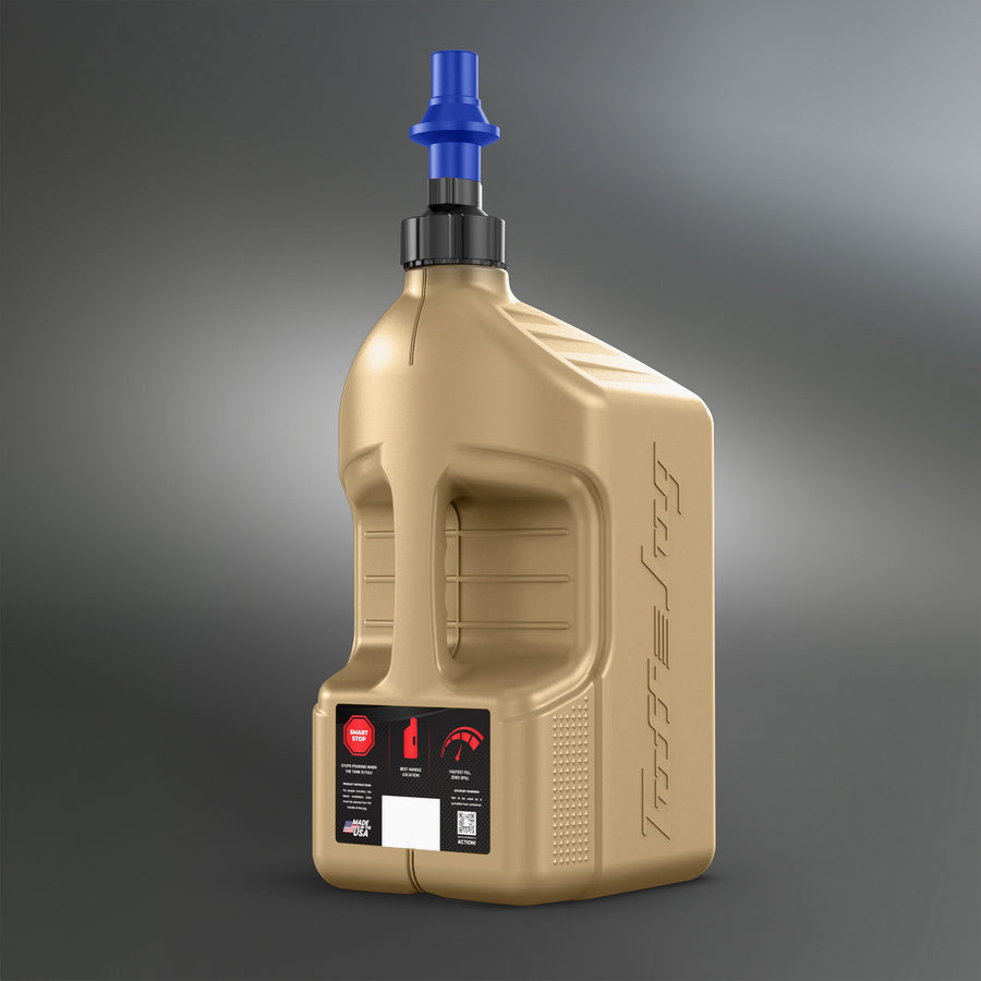 Tuff Jug 5 Gallon Auto-Stop Utility Jug | Fast Fill Racing & Utility Container