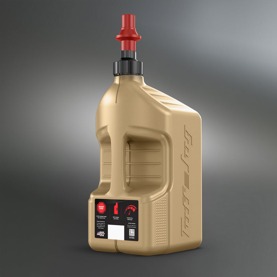 Tuff Jug 5 Gallon Auto-Stop Utility Jug | Fast Fill Racing & Utility Container