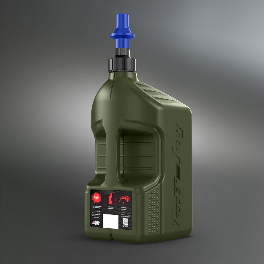 Tuff Jug 5 Gallon Auto-Stop Utility Jug | Fast Fill Racing & Utility Container