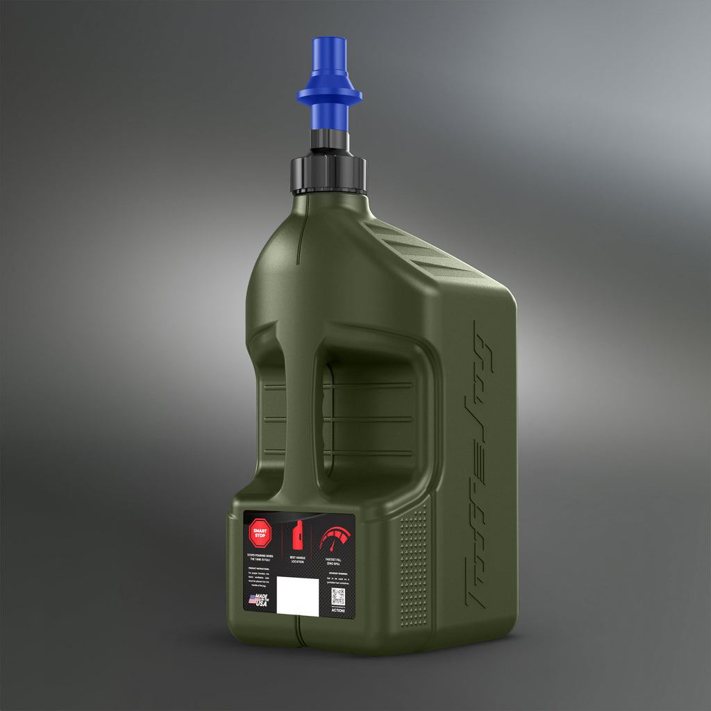 Tuff Jug 5 Gallon Auto-Stop Utility Jug | Fast Fill Racing & Utility Container