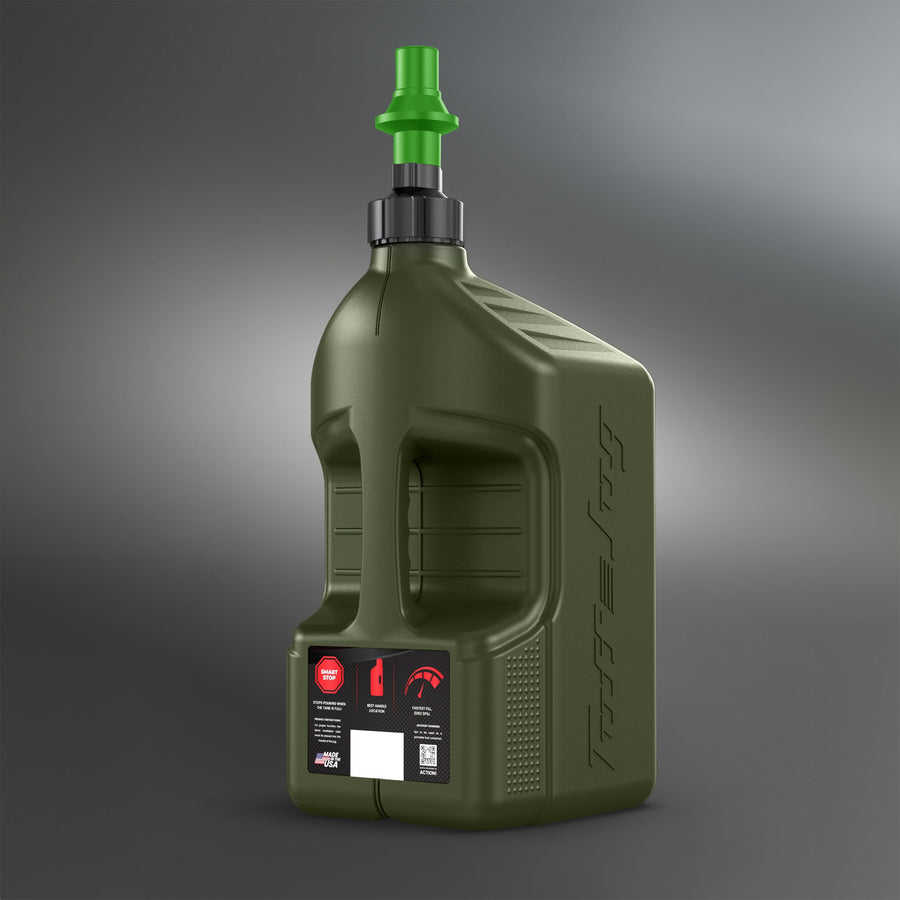 Tuff Jug 5 Gallon Auto-Stop Utility Jug | Fast Fill Racing & Utility Container