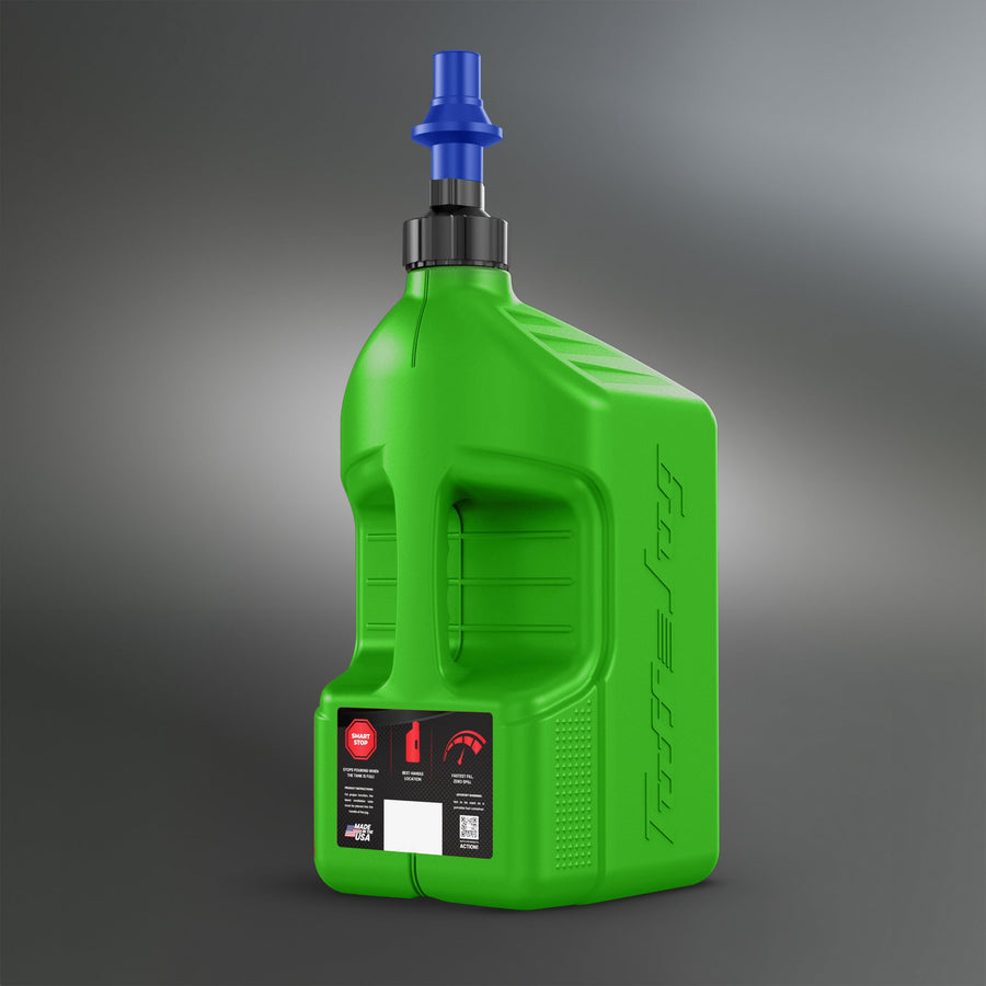 Tuff Jug 5 Gallon Auto-Stop Utility Jug | Fast Fill Racing & Utility Container
