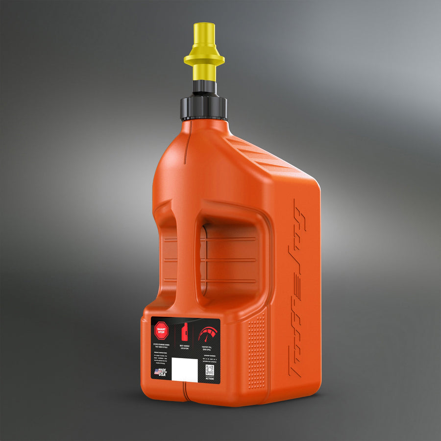 Tuff Jug 5 Gallon Auto-Stop Utility Jug | Fast Fill Racing & Utility Container