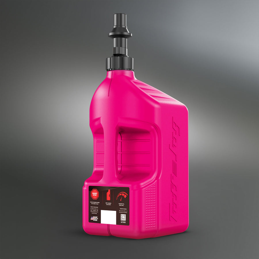 Tuff Jug 5 Gallon Auto-Stop Utility Jug | Fast Fill Racing & Utility Container
